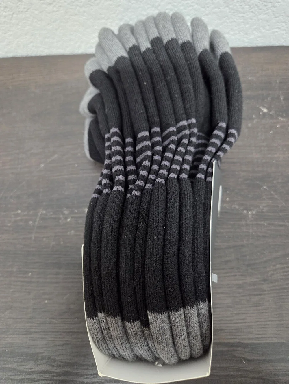all in motion Men’s Big & Tall No-Show Athletic Socks 6 Pairs Nwt